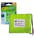 Gp T393 4.8V 1500 mAh 4'lü Telsiz Telefon Pili