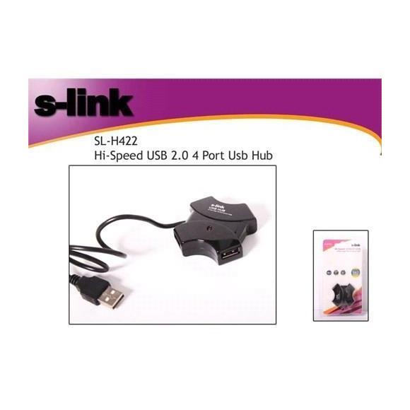 S-link SL-H422 4 Port Usb 2.0 Hub