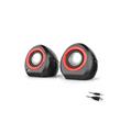 Mikado MD-179 Siyah-Kırmızı Usb+Sd+Fm Radyolu Speaker
