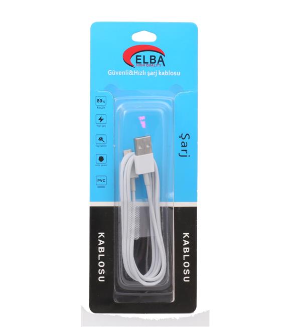 Elba EC-09 Micro USB Bağlantı Kablosu 1M
