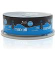 Maxell Blu-Ray BD-R 4X 25GB 25Li Cakebox Printable