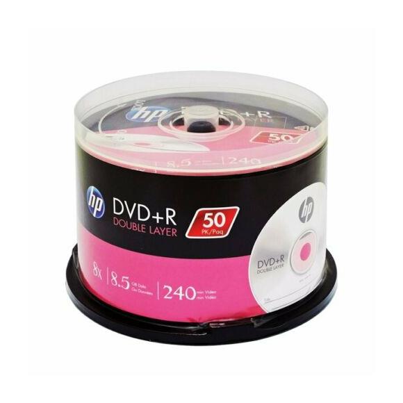 HP DVD+R DL 8.5GB Printable 50 Cakebox