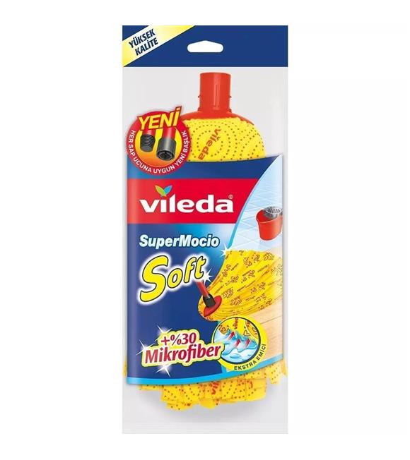 Vileda SuperMocio Soft Yedek Paspas %30 Mikrofiberli