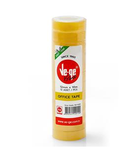 Vege Selefon Bant Office Tape 12x10 ( 12 Li Paket) SO-1030