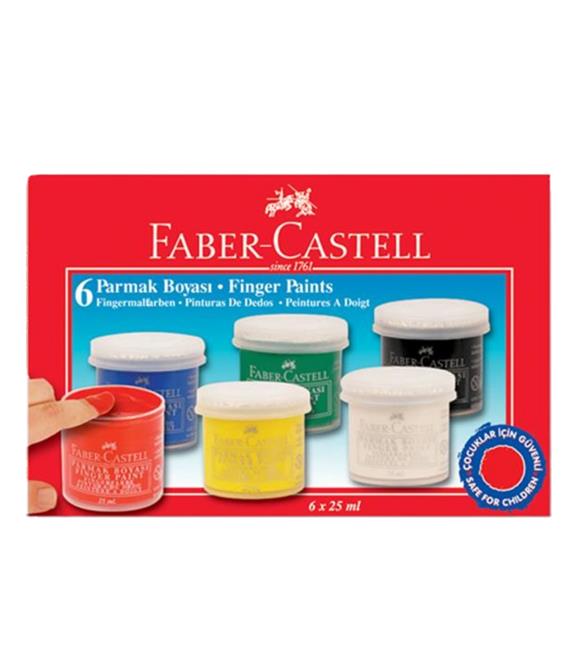 Faber-Castell Parmak Boyası 6 Renk 5170 160402