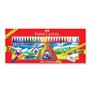 Faber-Castell Wax Crayon Mum Pastel Boya Silinebilir Üçgen 25 Renk 12 27 25