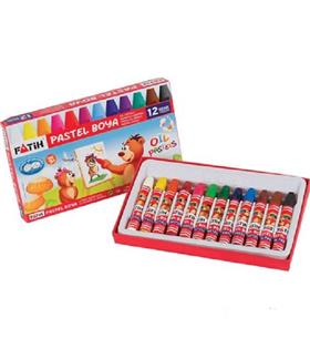 Fatih Pastel Boya Karton Kutu 12 Renk 34012