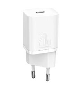 Baseus CCSUP-B02 Super Si QC Beyaz CCSUP-B02 20W Type-C Şarj Cihazı
