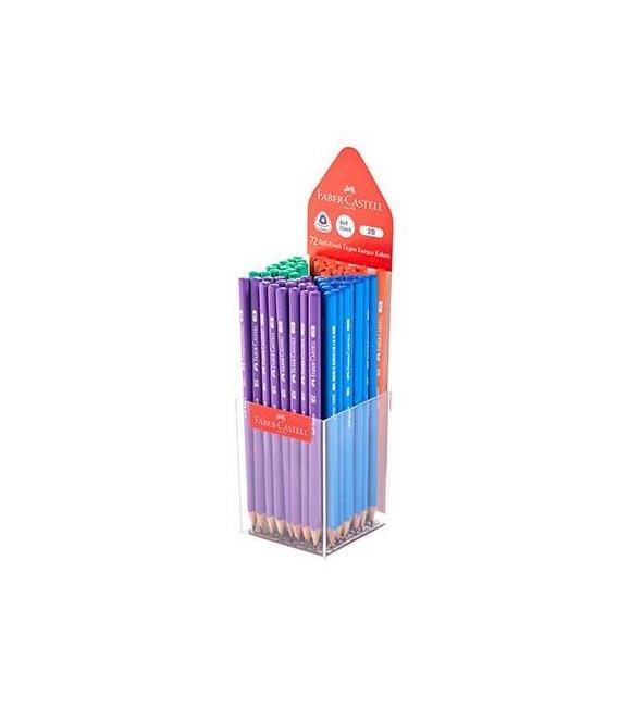 Faber-Castell Soft Touch Üçgen Kurşun Kalem 2B 72li 5244 117001