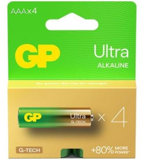 GP G-Tech LR03 AAA Boy Ultra Alkalin İnce Kalem Pil 4