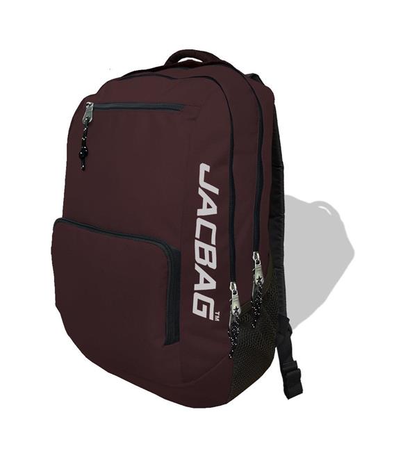 Jacbag College JAC-51 Sırt Çantası Bordo Çift Bölmeli