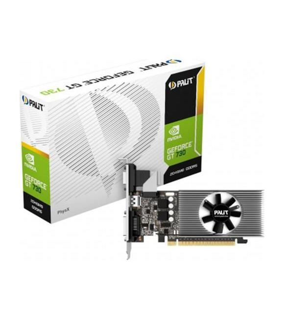 Palit Nvidia GeForce GT 730 2GB 64Bit DDR5 (DX12) PCI-E 2.0 Ekran Kartı (PLT-NE5T7300HD46-2081F)