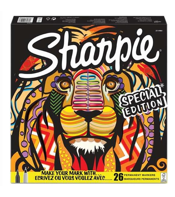 Sharpie Fine Permanent Markör 26 Lı Aslan 2110123