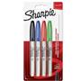 Sharpie Markör Permanent Fine 4 LÜ Standart Renk 1985858