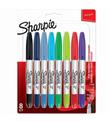 Sharpie Markör Permanent Twin Tip Karışık Renk 8 Li Blisterli