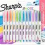Sharpie Fosforlu Kalem Snote Çok İşlevli Karışık 12 Li Bls