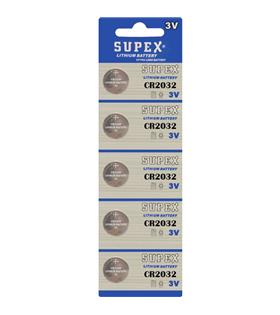 Supex Cr2032 3V Lityum 5Li Blister Pil