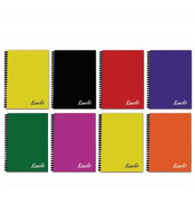 Komeks Spiralli Defter Plastik Kapak Kareli 60 YP A4 60/4 SA4