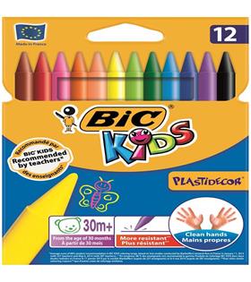 Bic Pastel Boya Plastidecor Karton Kutu 12 Lİ 920299