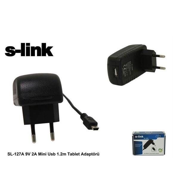 S-link SL-127A 9v 2a Mini Usb Tablet Adaptörü