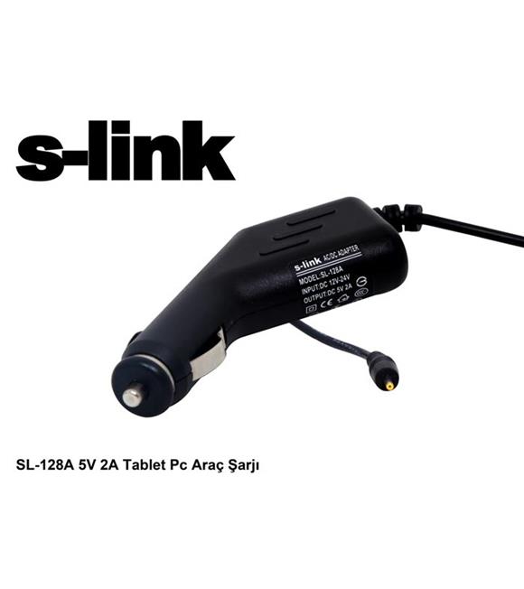 S-link SL-128A 5v 2a Tablet pc Araç Şarj Adaptörü