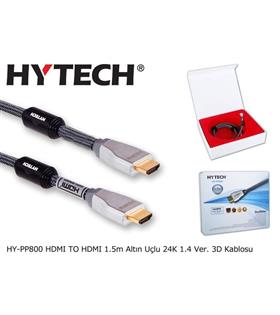 Hytech HY-PP800 1.5mt Hdmi-m-hdmi-m1.4 Versiyon 24k 3d Gold Kablo