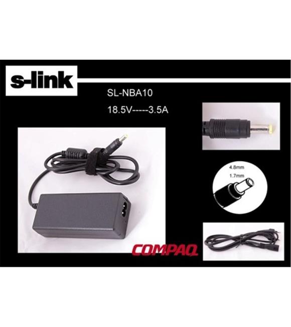 S-link SL-NBA10 18.5v 3.5a 4.8-1.7 Notebook Adaptörü