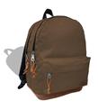 Jacbag JAC-56 Campus Jac Çift Bölme Kahverengi Sırt Çantası