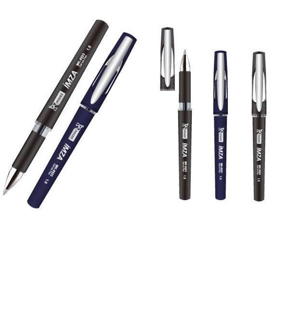 Mikro Roller Kalem Jel Bilye Uçlu 1.0 mm Mavi İmza Kalemi MK-8523 12li Paket