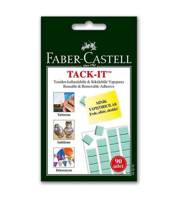 Faber-Castell Hamur Yapıştırıcı Tack-It 50g Yeşil