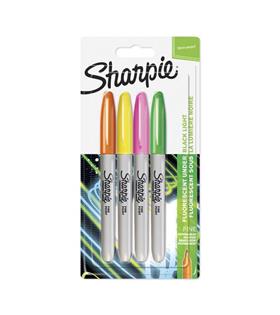 Sharpie Markör Permanent Neon 4 LÜ 1985855