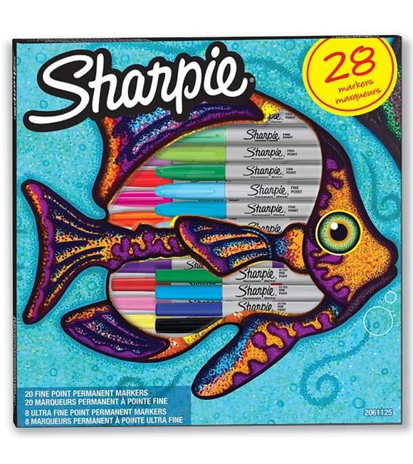 Sharpie Markör Permanent Fine 28 Li Balık 2061125