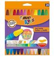 Bic Pastel Boya Kids Karton Kutu Yağlı Köşeli 24 Renk 926447