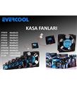 Evercool JT5010 50-50-10mm Kutulu Kasa Fanı 3pinli Bğlantı Kablosu