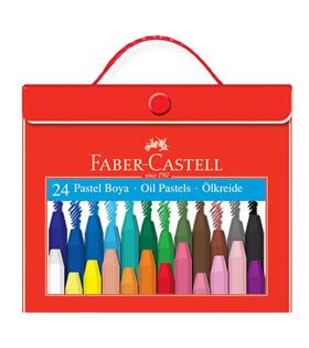Faber-Castell Pastel Boya Çantalı Köşeli 18 Renk 5281 125119
