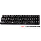 Elba EK-020 F Usb Siyah Türkçe Kablolu Standart Klavye (1.8Mt Kablo Uzunluğu)