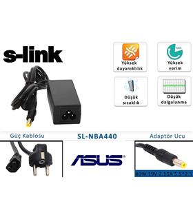 S-link SL-NBA440 40w 19v 2.15a 5.5-2.5 Asus Notebook Adaptörü