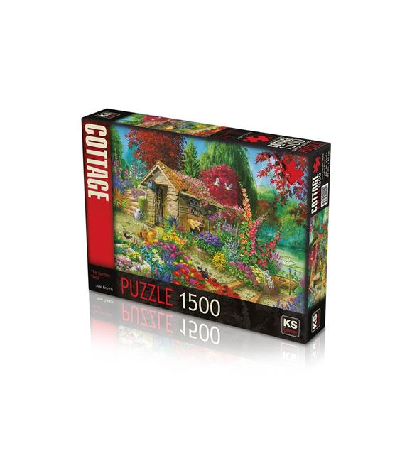 KS Games 1500 Parça Puzzle The Garden Shed 85x60cm 22004