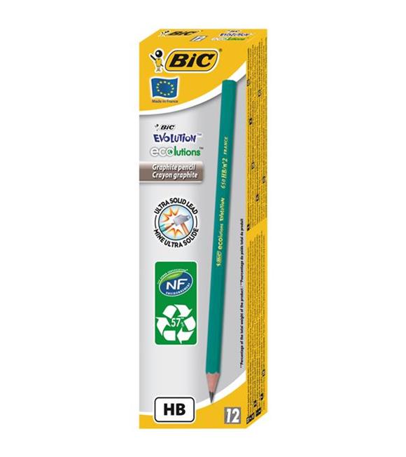 Bic Kurşun Kalem Eco Evolution 650 HB Köşeli 880311