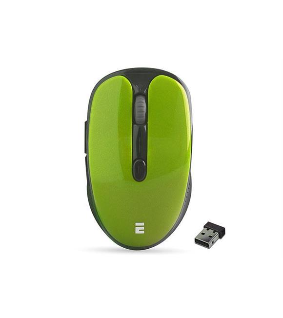 Everest SM-865 6D 1600DPI Yeşil Kablosuz Mouse Alkalin Pilli