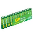 GP Greencel R6 AA Boy Çinko Kalem Pil 12'li Paket GP15G-VS12