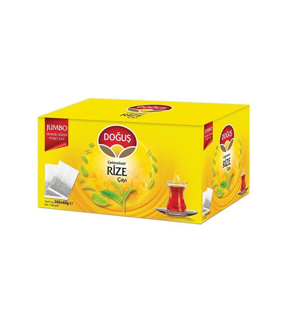 Doğuş Rize Demlik Poşet Çay 40grx300 Adet (12000Gr) Demlik Poşet Çaylar