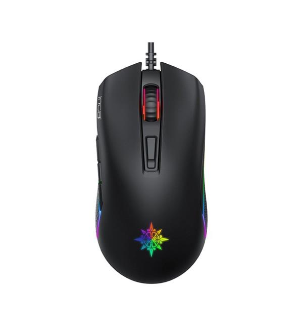 İnca IMG-GT14 Siyah Rgb 7 Keys Dpı3600 Kablolu Mouse 1,5Mt Örgülü Saf Bakır Kablo(3 Milyon Tuş Ömrü