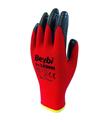 Beybi Nitril PMK PN5 Kırmzı Siyah 9 Beden 12li Paket