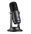 Thronmax M2 MDRILL ONE Siyah USB 48Khz 16Bit HD Stüdyo 4Tip Kayıt RGB 3,5mm Led Type-C Mikrofon Karaoke Mikrofon