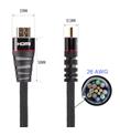 Vcom CG526-B-3.0 Siyah 3.0MT 1.4V Hdmi-M-Hdmi-M Kablo_1)