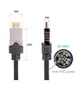 Vcom CG510-3.0 Siyah 3.0MT 1.4V Hdmi-M-Hdmi-M Kablo_1)
