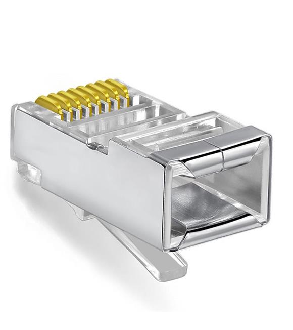 Vcom NM026 20li Metal RJ45 8P8C Cat6-UTP-RJ45-3u Konnektör