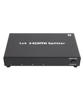 Vcom DD414A 1-4 Port 1.4V 1080P Metal Hdmi Splitter