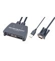 Vcom DD211-2K 2 Port Vga 1080P@60Hz Plastik Kasa Kvm Switch_1)